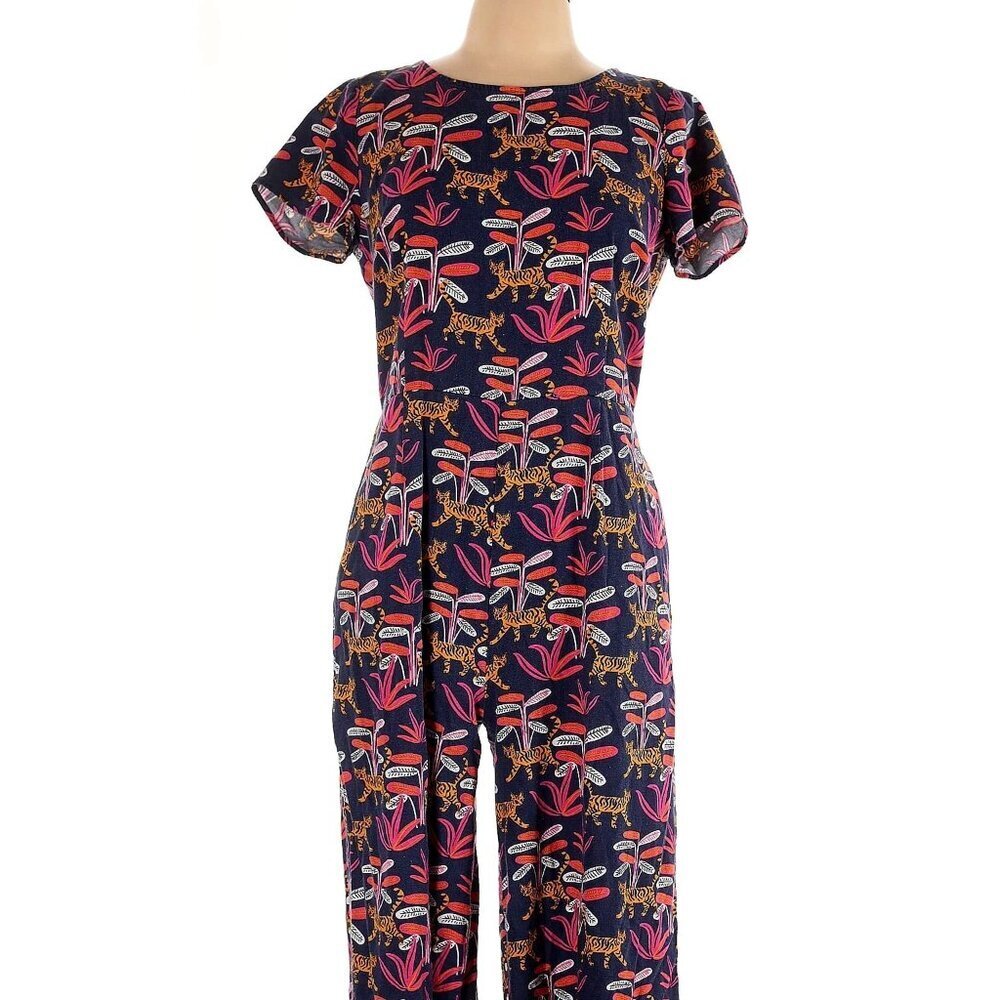 Modcloth "Bold Nation" Jumpsuit in Tigers - Picture 2 of 3